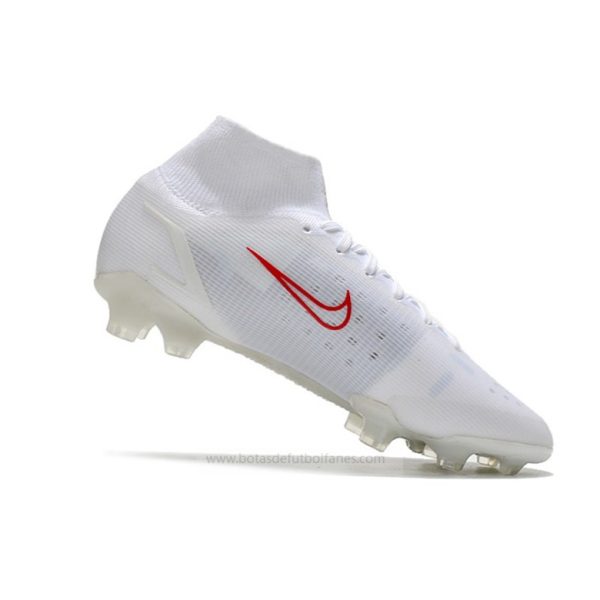 Nike Mercurial Superfly Elite FG Blanco Rojo